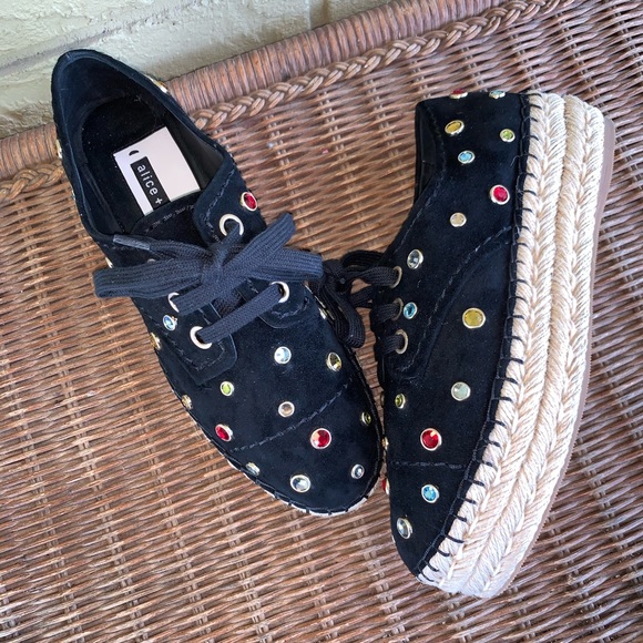 alice suede espadrille